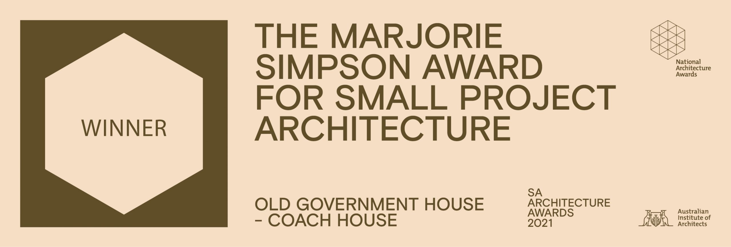 Marjorie Simpson Award for Small Project Architecture
